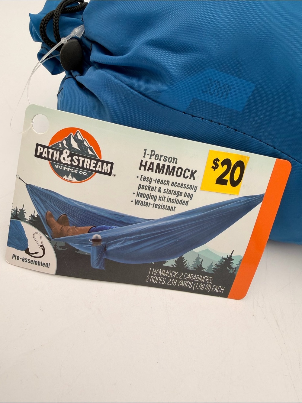 Blue 1-Person Hammock
